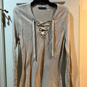 INC Tan Top-Size Small